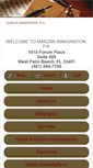 Mobile Screenshot of marzanimmigration.com